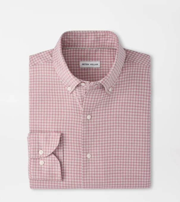 Liam Crown Soft Twill Sport Shirt in DUSTY ROSE