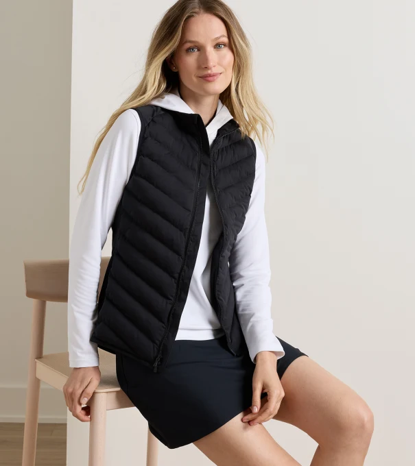 Fuse Hybrid Gilet in Black