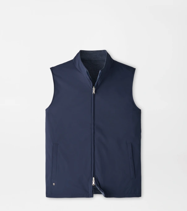 Ryder Reversible Vest in Navy