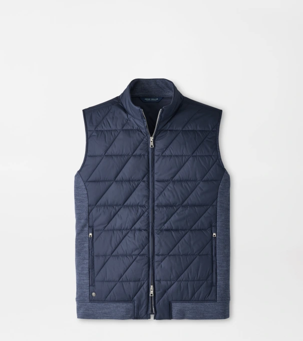 Walker Hybrid Vest in Navy