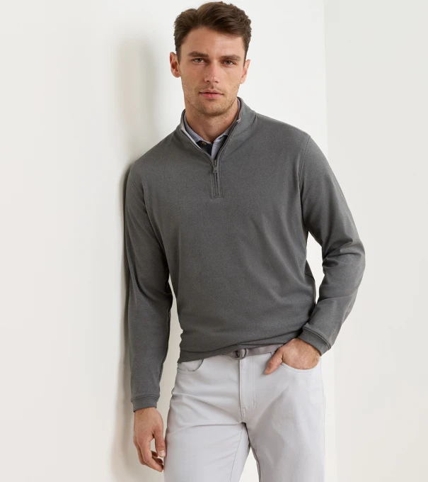 Ardent Air Performance Quarter-Zip in Iron