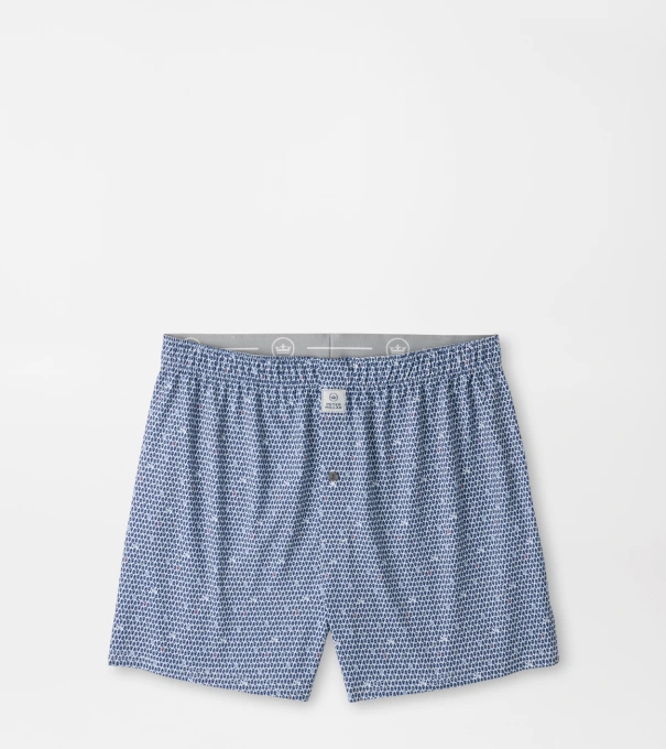 On The Half Shell Performance Boxer Short in White
