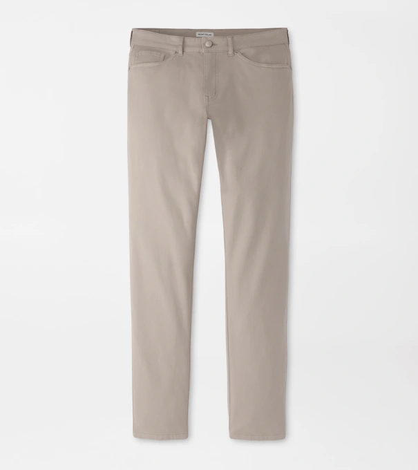 Crown Cotton Canvas Five-Pocket Pant in Battleship Grey