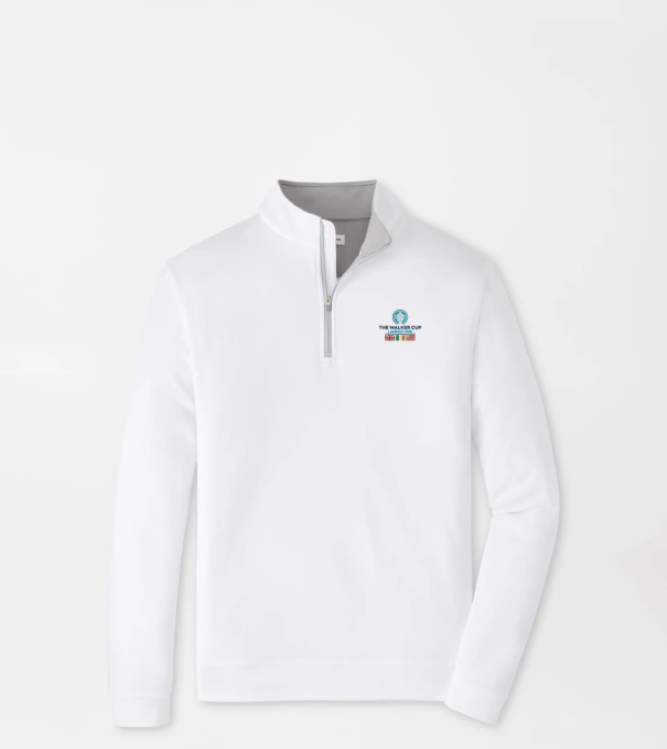 51st Walker Cup Perth Performance Quarter-Zip in White