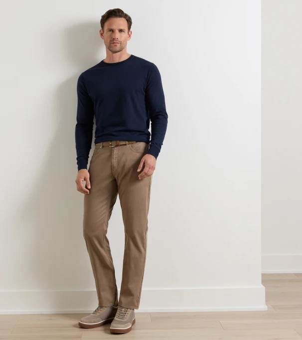 Wayfare Five-Pocket Pant in Chestnut