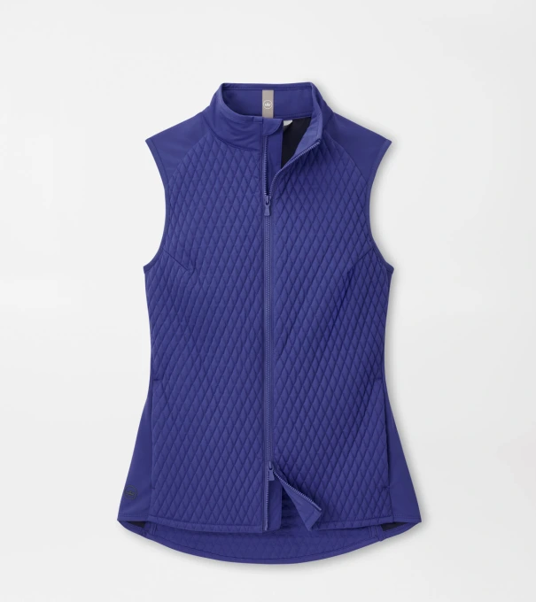 Fuse Mini Diamond Quilt Gilet in PACIFIC BLUE