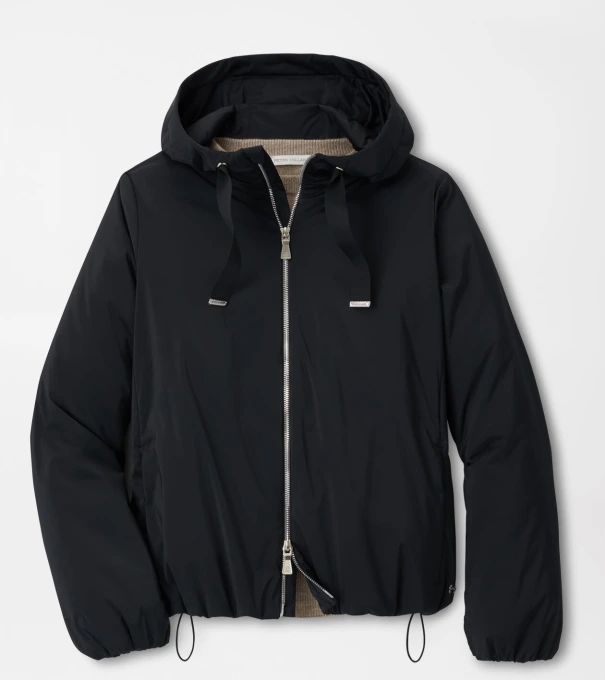 Robinson Insulated Jacket With Hood in Black