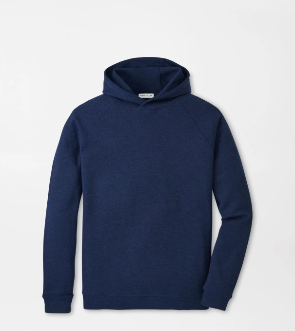 Crown Comfort Knit Hoodie in Navy