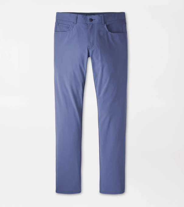Bingham Performance Five-Pocket Trouser in Nebula Blue