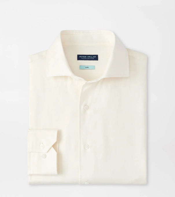 Amble Solid Shirt in Almond