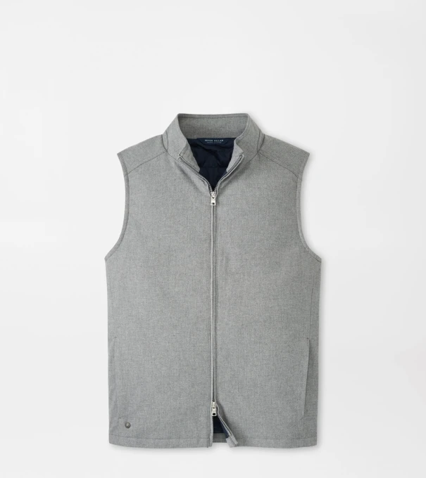 Cambridge Wool Gilet in OSLO GREY