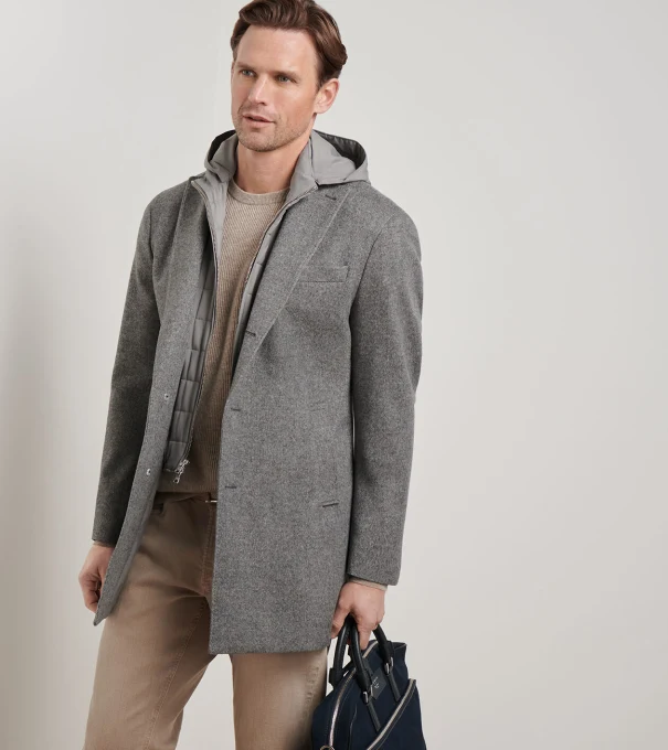 Oxford City Coat in OSLO GREY