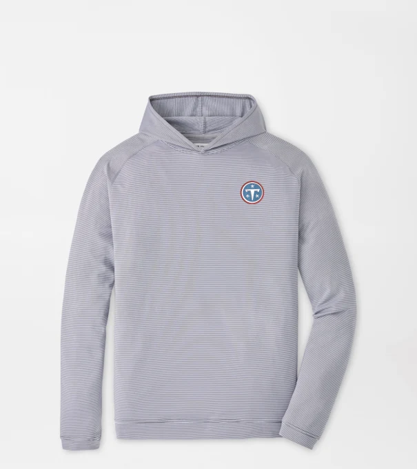 Tennessee Titans Pine Sugar Stripe Performance Hoodie in Iron