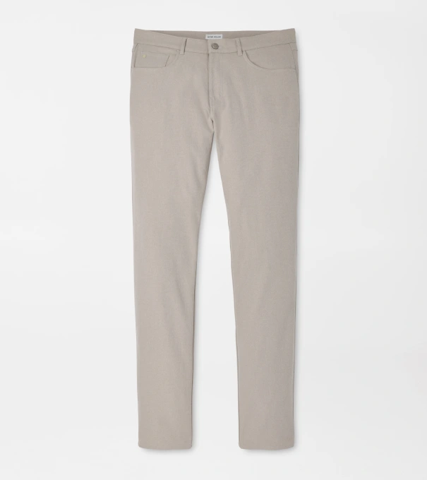 eb66 Melange Performance Five-Pocket Pant in Sand