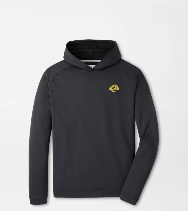 Los Angeles Rams Pine Performance Hoodie in Black