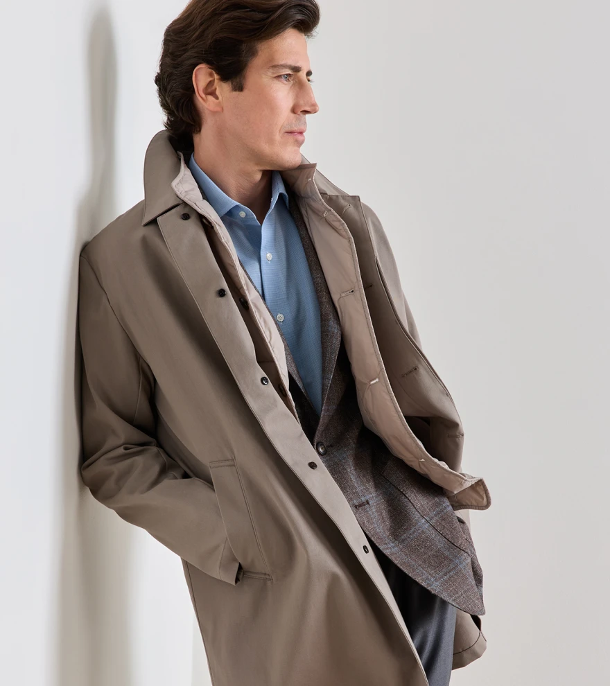 Arden Windowpane Blazer in ASH BROWN - Alternate Image 6