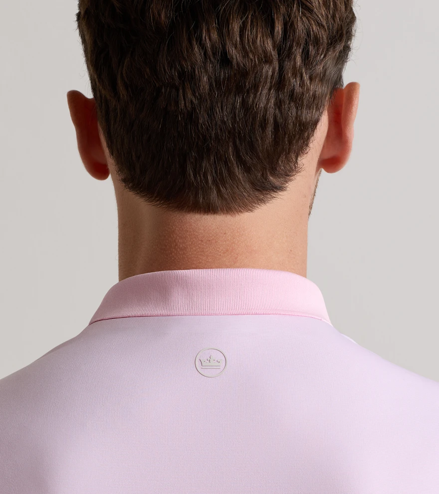 Holden Performance Jersey Polo in Palmer Pink - Alternate Image 3