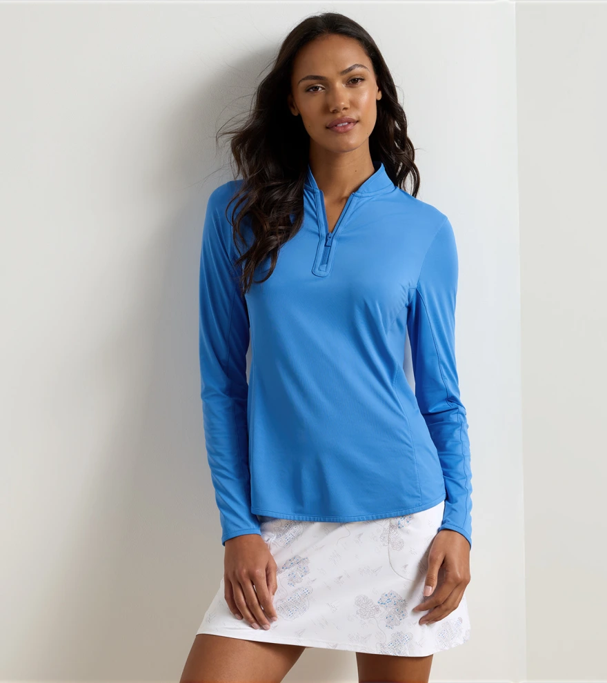 Shadebreak Lightweight Sun Shirt in BLUE STARLING - Alternate Image 1