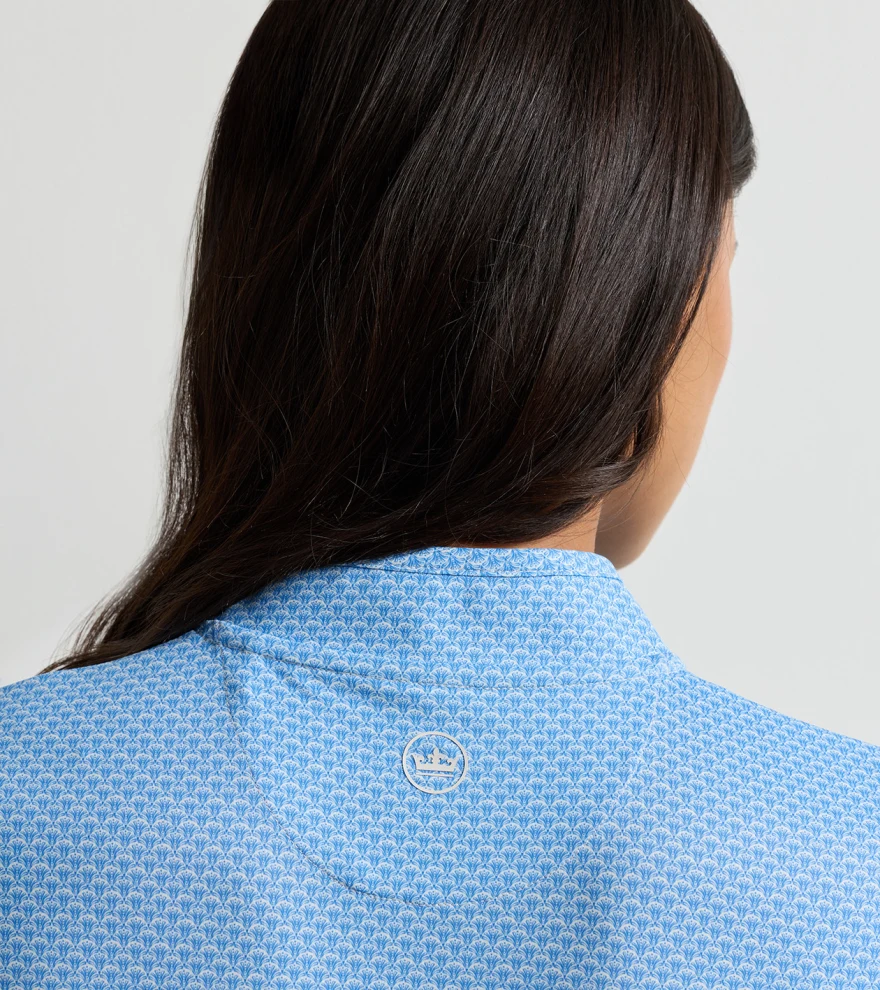 Shadebreak Maritime Valley Lightweight Sun Shirt in BLUE STARLING - Alternate Image 3