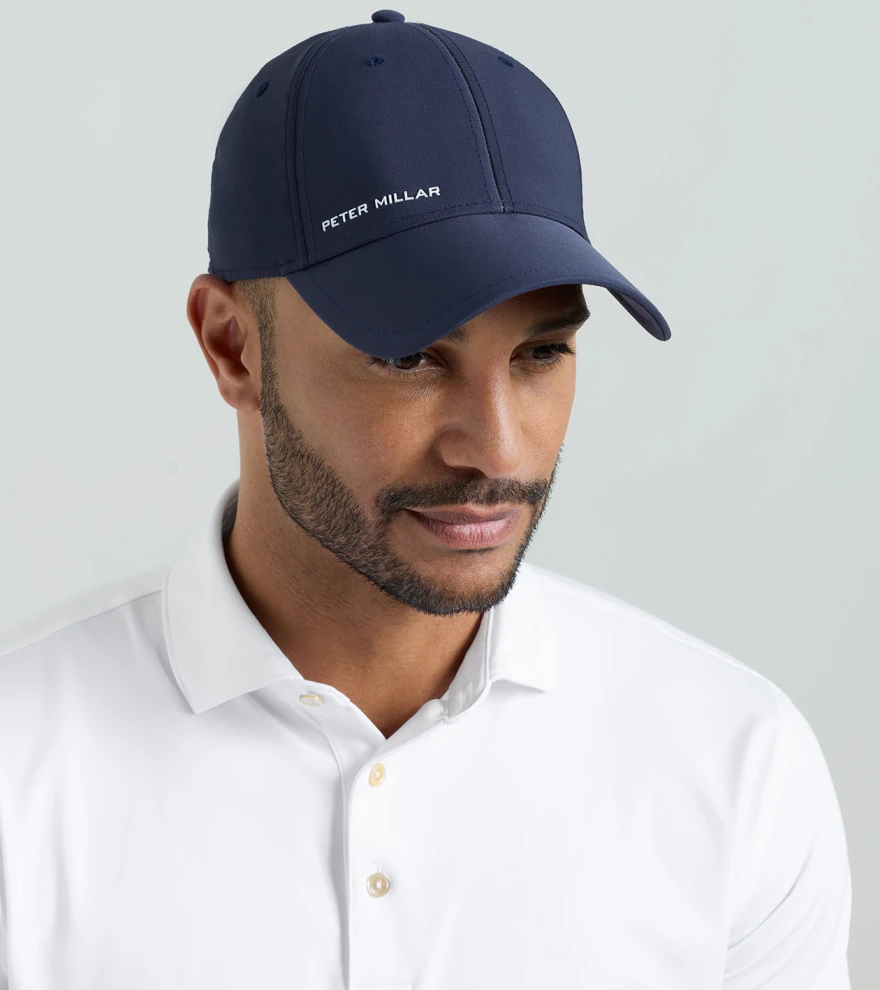 Pursuit Performance Peter Millar Hat in Navy - Alternate Image 3