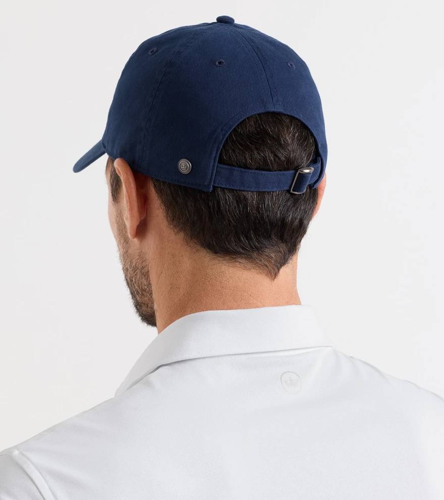 Whitaker Washed Twill Hat in Navy - Alternate Image 2