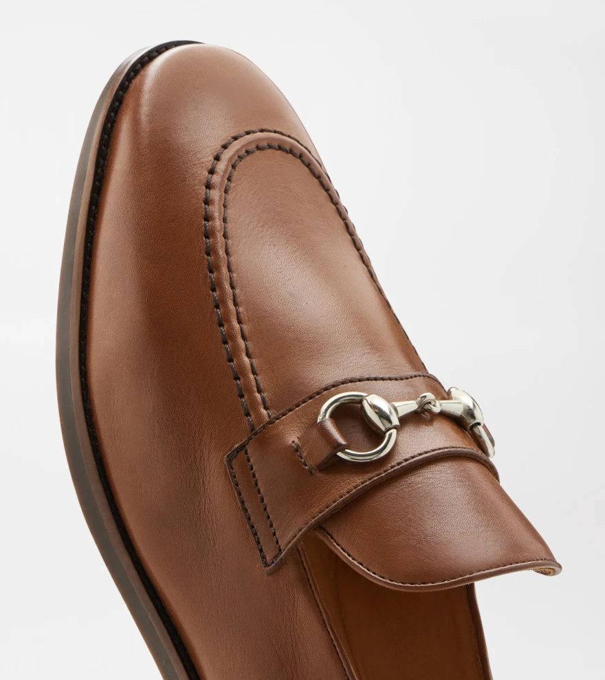 Madison Bit Loafer in Chestnut - Alternate Image 4