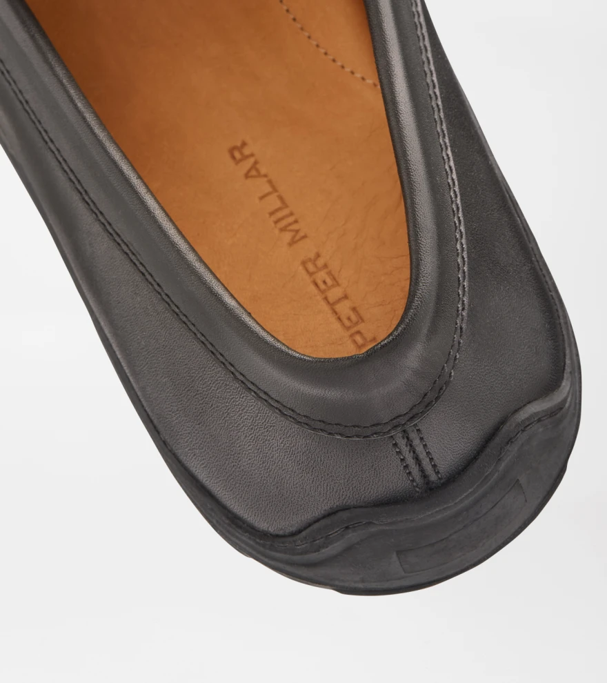 Kiely Driving Moccasin in Black - Alternate Image 4
