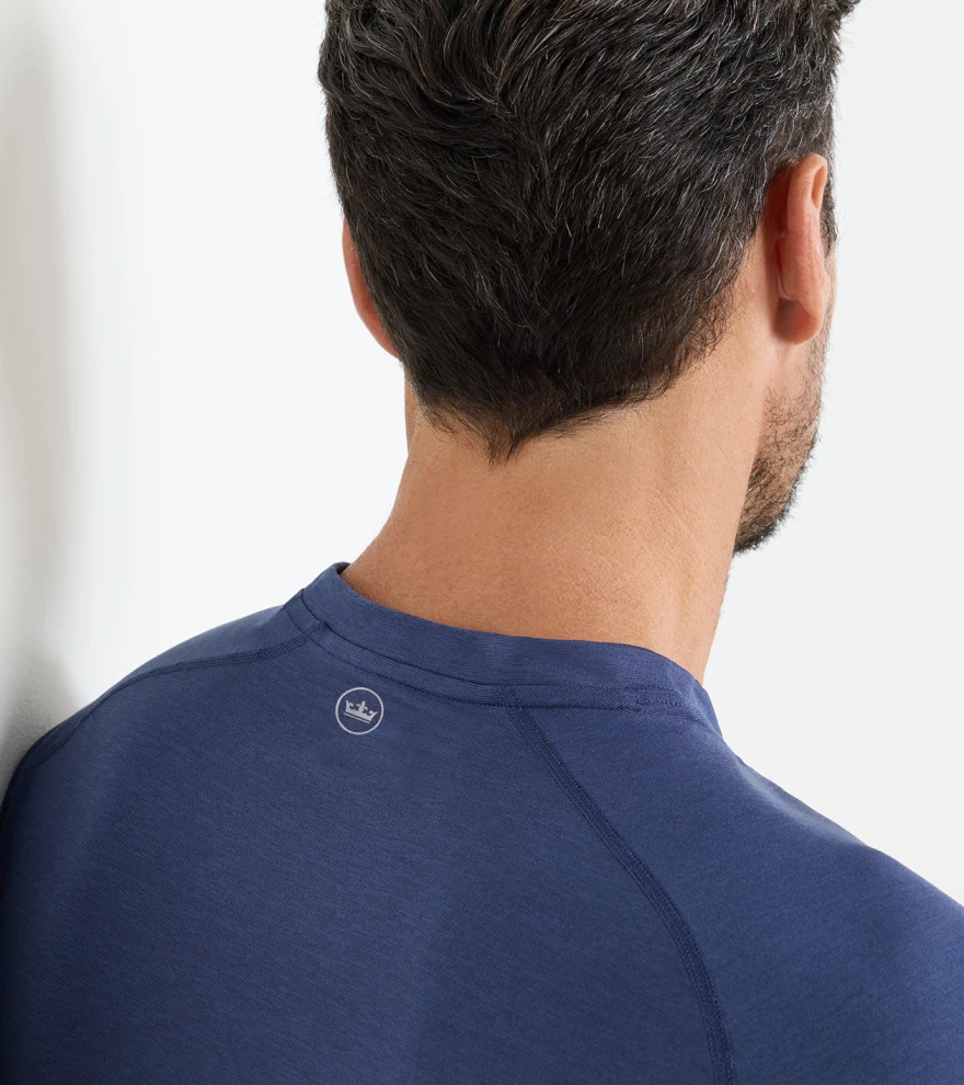 Aurora Performance Long-Sleeve T-Shirt in Navy - Alternate Image 3