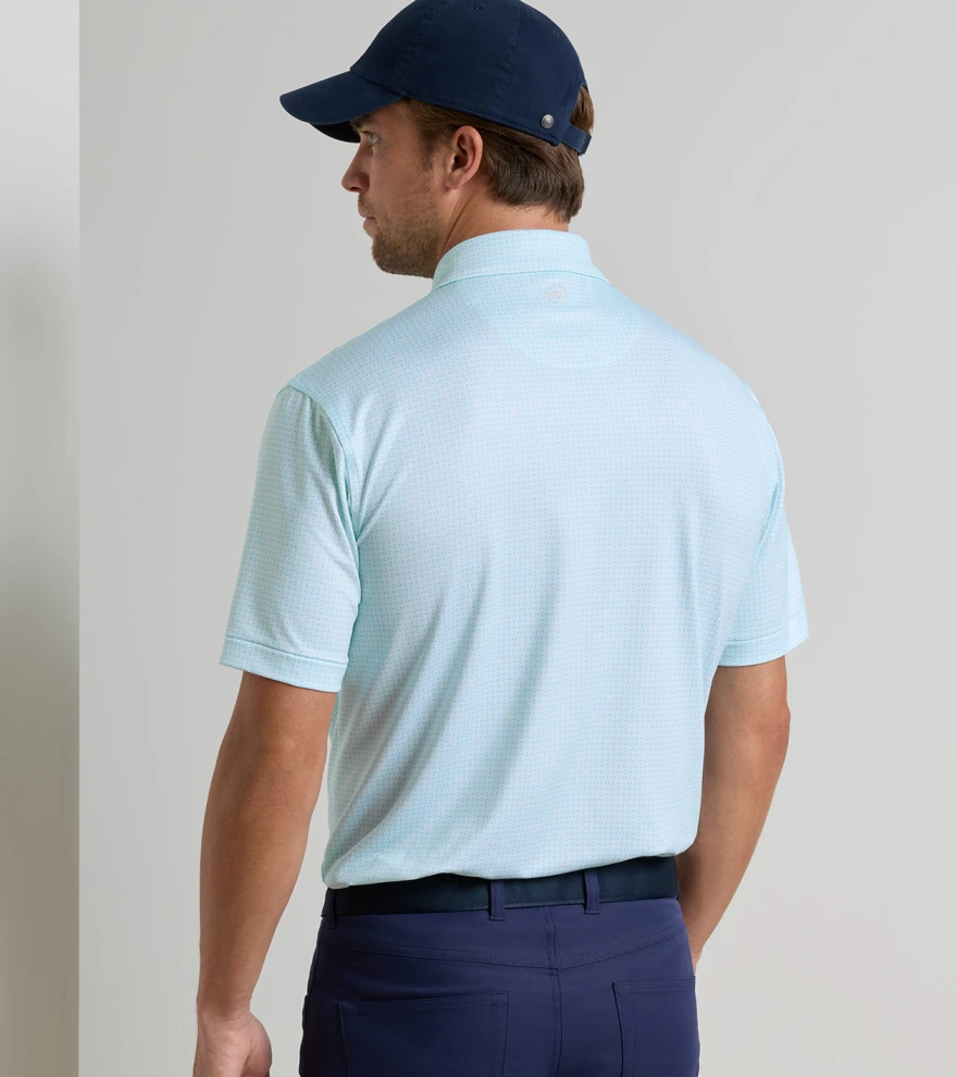 Ashgrove Performance Jersey Polo in Clearwater - Alternate Image 2