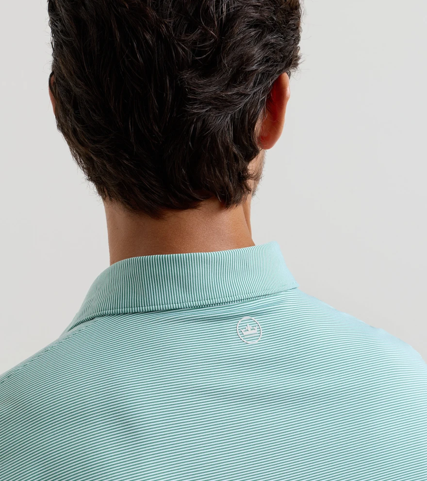 Jubilee Performance Jersey Polo in SNOW PEA - Alternate Image 3