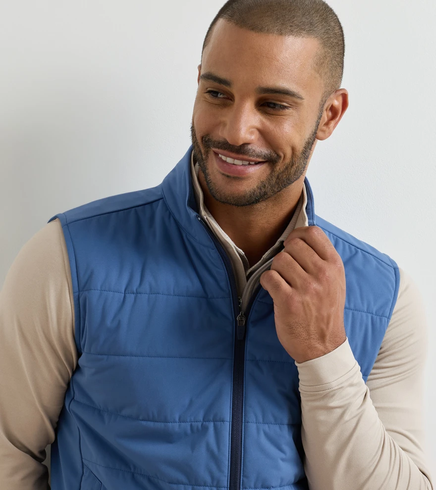 Fuse Hybrid Gilet in Windsor Blue - Alternate Image 5