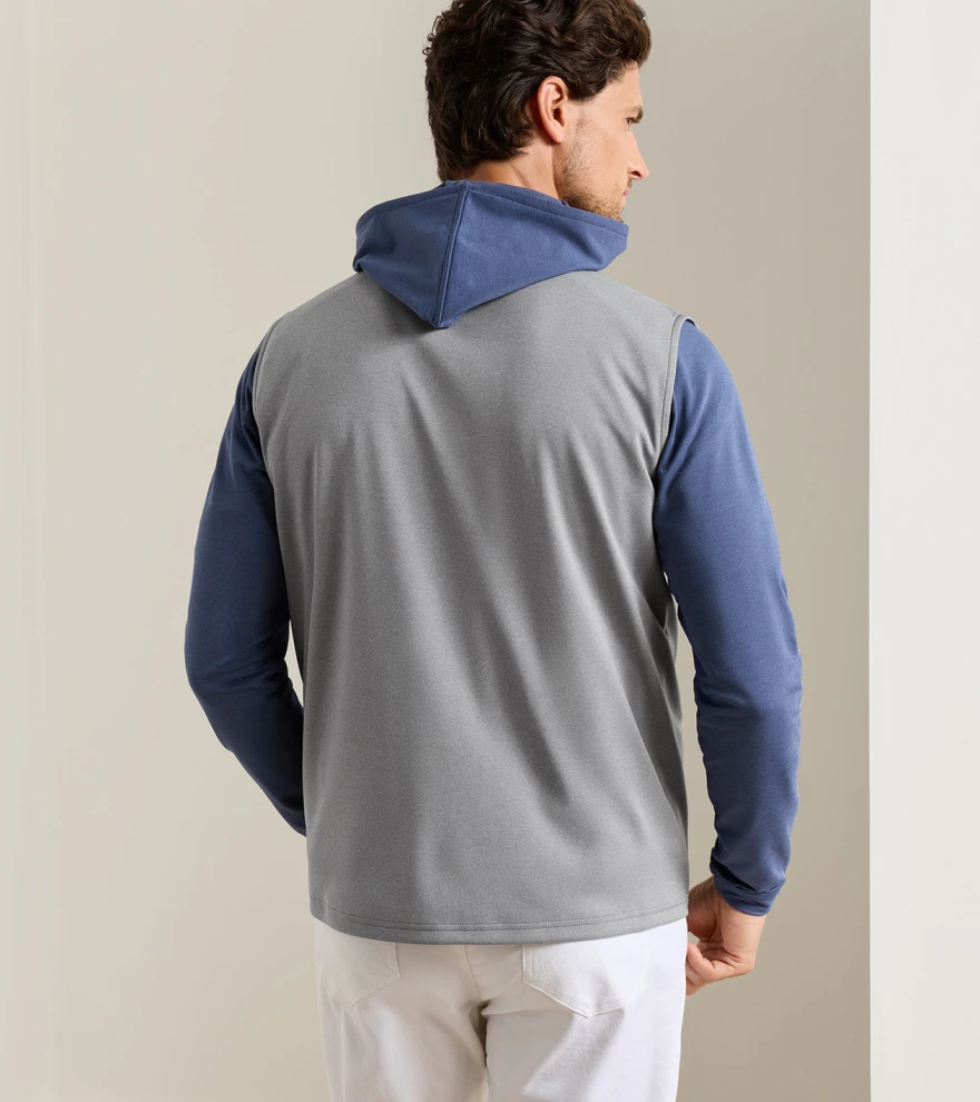 Fuse Hybrid Gilet in OSLO GREY - Alternate Image 2