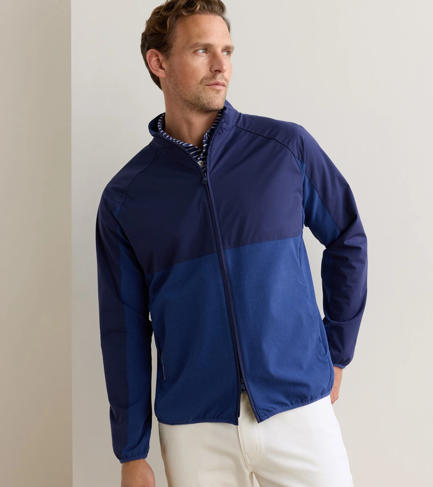 Flow Jacket in Navy - Alternate Image 1