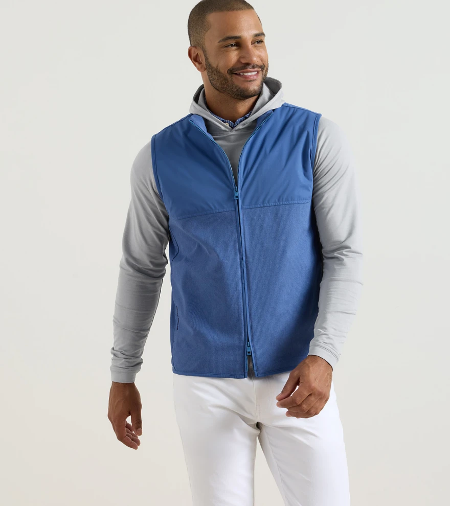 Flow Gilet in Windsor Blue - Alternate Image 1