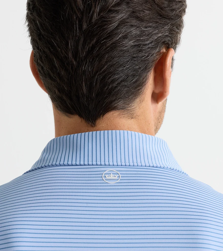 Ballad Performance Jersey Polo in IRIS MIST - Alternate Image 3