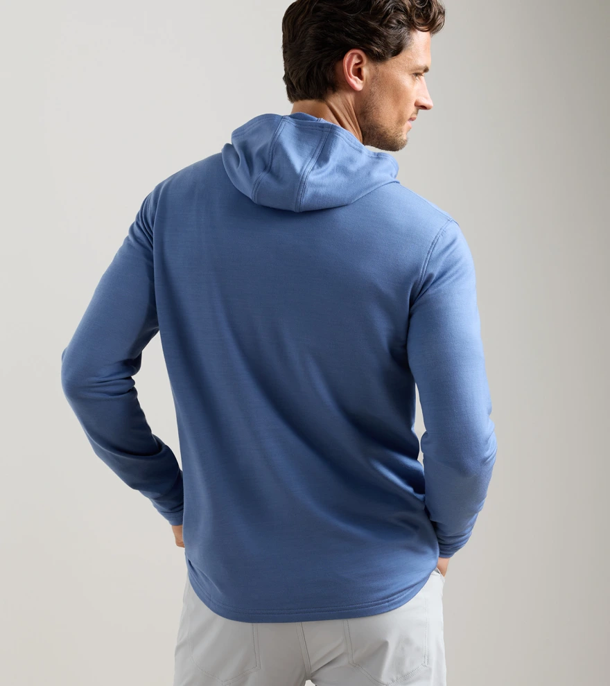 Excursionist Flex Knit Hoodie in STORM - Alternate Image 2