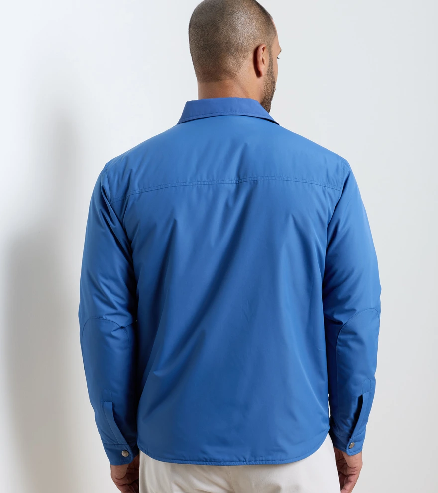 Brighton Shirt Jacket in Windsor Blue - Alternate Image 2