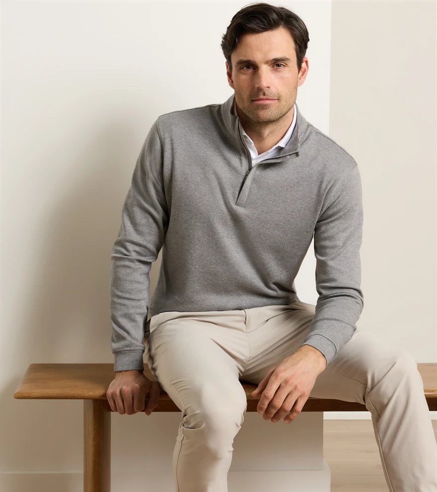 Grant Knit Quarter-Zip - Alternate Image 1