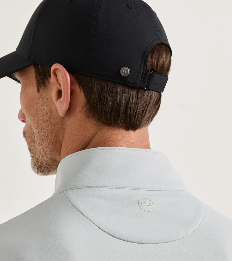 Perth Performance Quarter-Zip in British Grey - Alternate Image 3