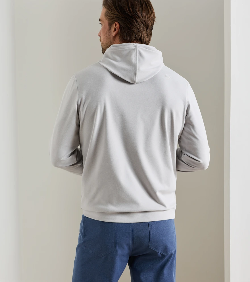 Ardent Air Performance Hoodie in British Grey - Alternate Image 2