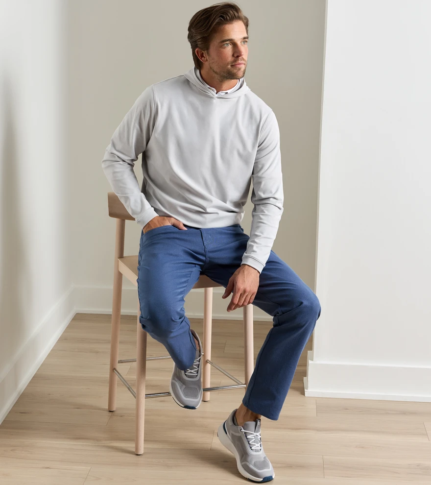 Ardent Air Performance Hoodie in British Grey - Alternate Image 1