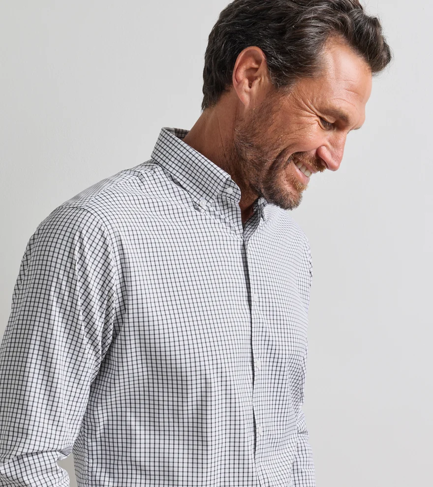 Hanford Performance Twill Shirt in Black - Alternate Image 3