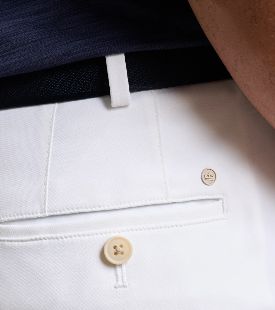 Salem Performance Short in White - Alternate Image 3