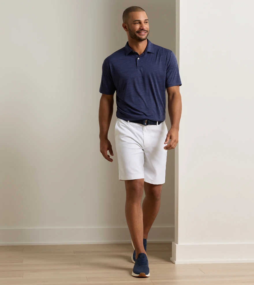 Salem Performance Short in White - Alternate Image 1
