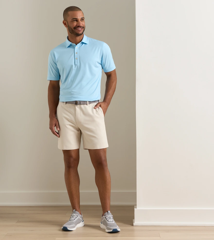 Salem Performance Short in Stone - Alternate Image 1