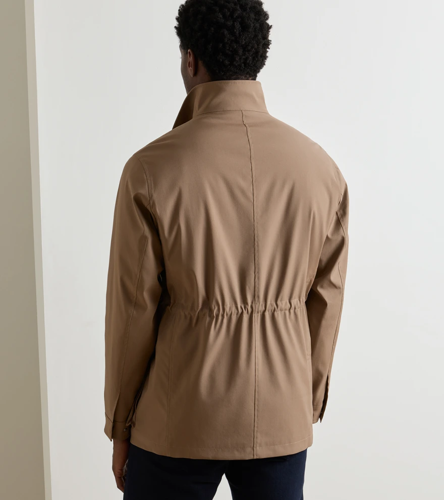 Wooster City Coat in POPLAR BROWN - Alternate Image 2