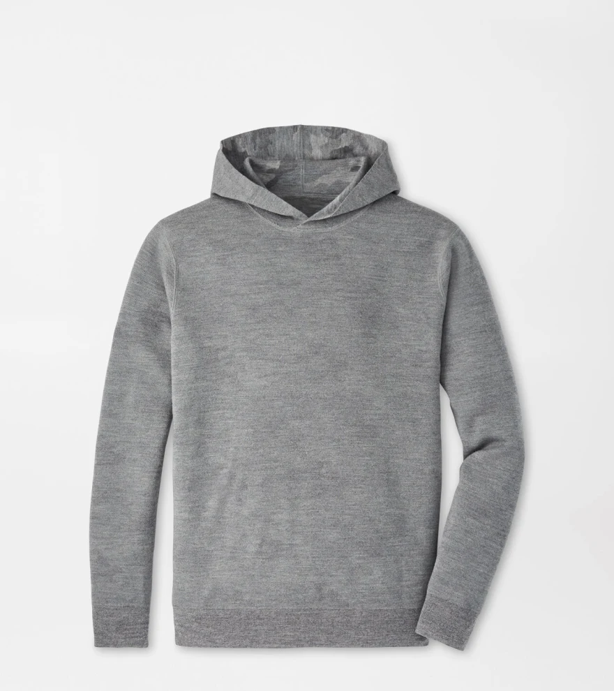 Reversible Camo Popover Hoodie in Gale Grey - Alternate Image 5
