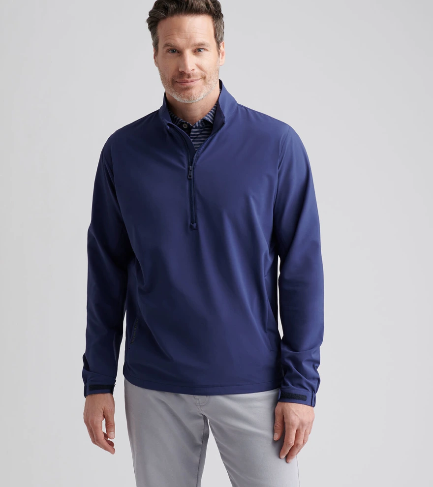 Dunes Half-Zip in Navy - Alternate Image 1