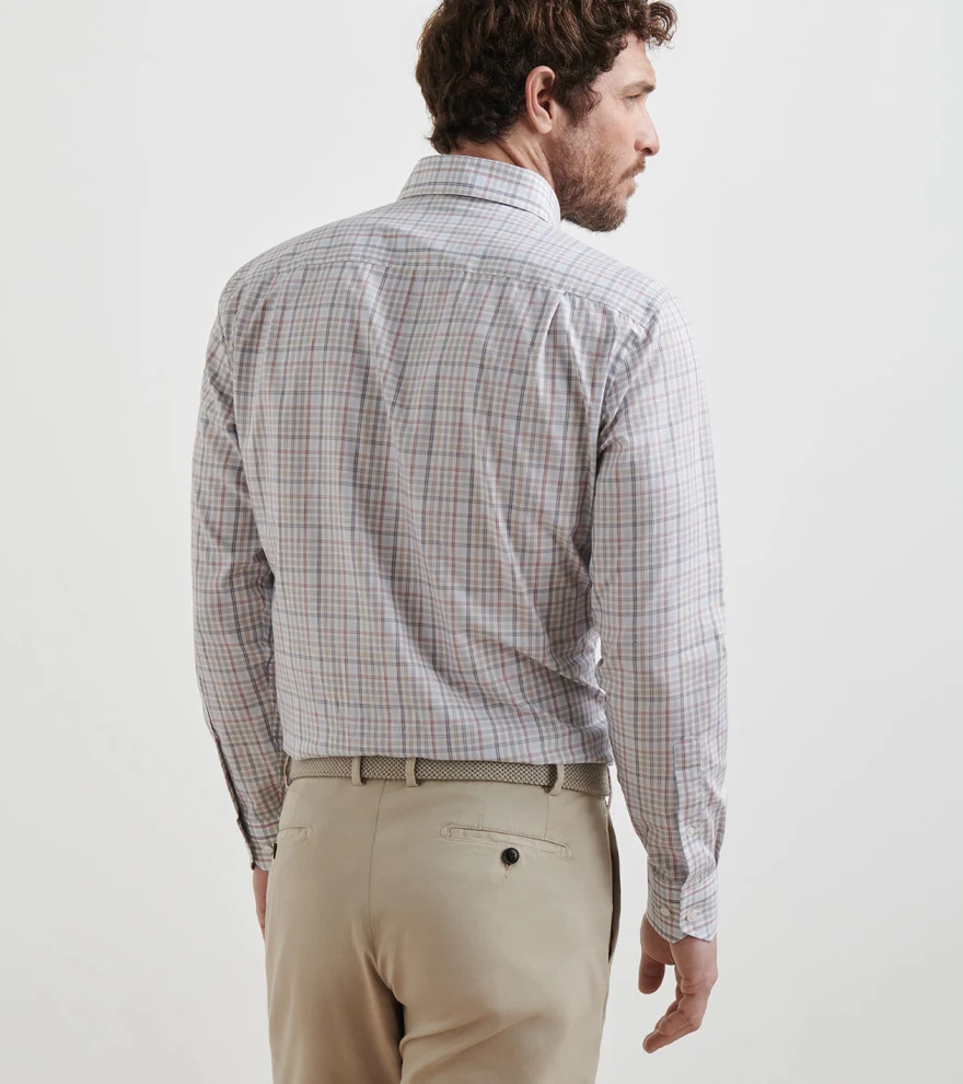 Orvieto Cotton Shirt in Nebula Blue - Alternate Image 2