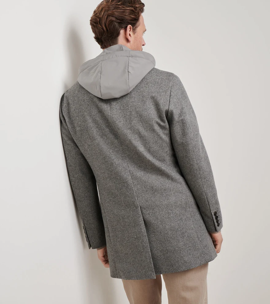 Oxford City Coat in OSLO GREY - Alternate Image 2